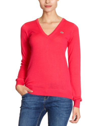 Lacoste Damen Pullover  AF7485-00, Gr. 40, Pink (ISPAHAN QKY) Preisvergleich