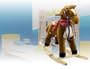 Plush Brown Boys Rocking Horse with Sound Toy Holiday Gift