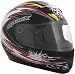 All Products : SPARX S07 BLACK LIGHTNING MOTORCYCLE Full-Face-Helmet