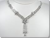 Bridal Crystal Necklace Set N1D37