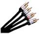 Monster Cable I401XLN 4C-4M Interlink 401XLN (4 Channel) Car Audio Interconnect With Multiple Gauge Wire Networks 4 m. pair (13.12 ft.)