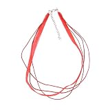 Necklace Cord For Pendants - D19 - 5-Strand Organza and Cord Mixed ~ 17