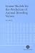 Linear Models for the Prediction of Animal Breeding Values