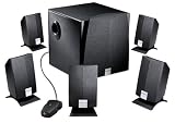 Creative Labs Inspire 5200 5.1 Computer Speakers (6-Speaker, Black)