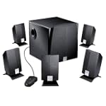 Creative Labs Inspire 5200 5.1 Computer Speakers (6-Speaker, Black)