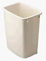 Rubbermaid #2805-00BISQ 21QT Bisque Wastebasket
