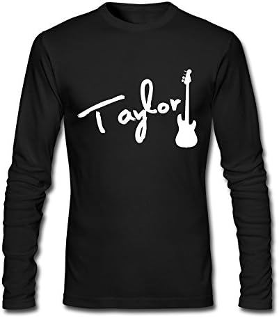 WHU Men's Taylor Signature Guitar T-shirts M Black