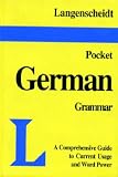 Langenscheidts Pocket German Grammar (Pocket Dictionary)