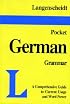 Langenscheidt's Pocket German Grammar (Pocket Dictionary)