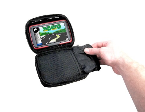 Bracketron UFM-222-BL Nav-Pack II Travel Case/Dash Mount for GPS