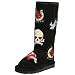 Apparel : Chooka Women's Black Tattoo City Sheepskin Boot