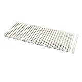 uxcell 研削ダイヤモンドマウントビットト 合金 ダイヤモンド素材 シルバートーン 30個入り