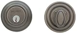 Baldwin 8231.452 Traditional Deadbolt 2-1/8-Inch Door Prep, Distressed Antique Nickel