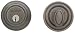 Baldwin 8231.452 Traditional Deadbolt 2-1/8-Inch Door Prep, Distressed Antique Nickel