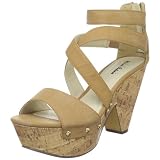 Michael Antonio Womens Globe Wedge Sandal