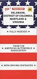 Delaware, District of Columbia, Maryland and Virginia (AAA Road Map)