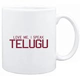 Mug White  LOVE ME, I SPEAK Telugu  Languages