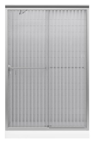KOHLER K-702208-G54-MX Fluence Frameless Bypass Shower Door, Matte Nickel