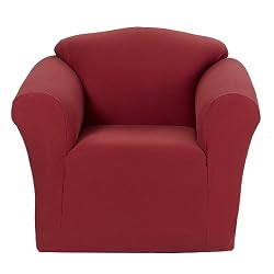 Liberty Red Stretch Slipcover - Chair