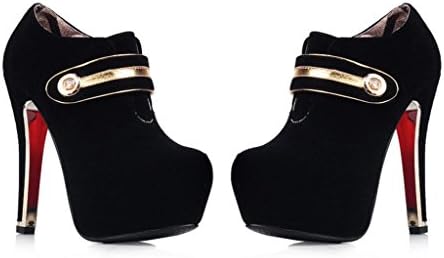Dance&Style Women's Kriscaly Sequins Buckle Pumps black 8 US