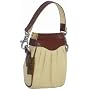 Nicole Miller Canvas Cell Phone Case with Hand Strap (Beige)