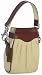 Nicole Miller Canvas Cell Phone Case with Hand Strap (Beige)