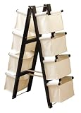 Rubbermaid MN402 2-Side Canvas Basket Storage Ladder