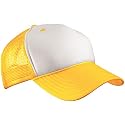 5 Panel Fashion Trucker Cap - gelb
