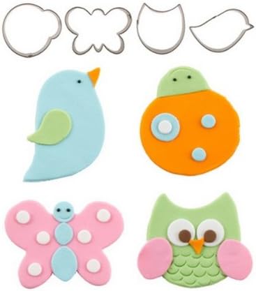 Autumn Carpenter Fluttering Friends Cutie Cupcake Cutters Set 4 pc.