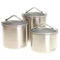Calphalon Pantryware 6 Piece Oval Canister Set