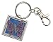 Pink Butterfly Key Chain