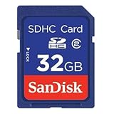 New Sandisk 32gb Secure Digital High Capacity Memory Card 1 Piece Class 2 R ....