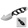 True Fidelity, Black Handle, Plain w/Guthook, w/Sheath