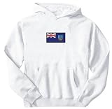 Sweatshirt White  Flag Transfer Montserrat  State Country