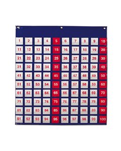 Childrens Toyshop  Toys : Hundreds Pocket Chart