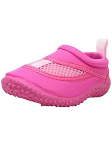 Infant Toddler Unisex Water Sand and Swim Shoes by Iplay,7 M US Toddler,Hot Pink