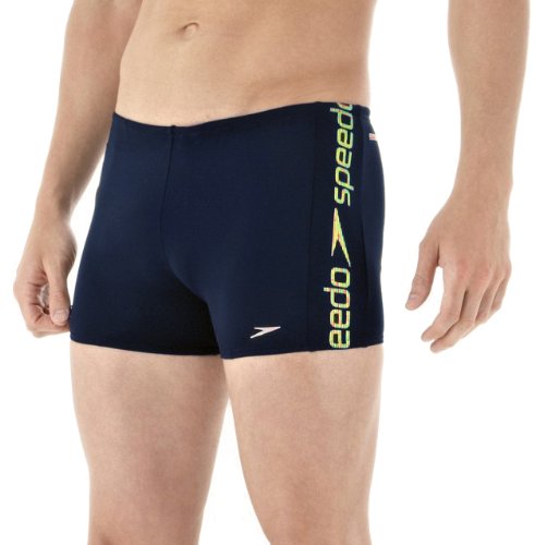 Speedo Herren Aquashort Superiority, navy-gelb, 4, 8056197853 Preisvergleich