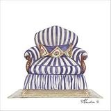 Armchair Display 2 Art Poster Print by Consuelo Gamboa, 4x4