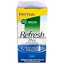 Allergan Refresh Plus Lubricant Eye Drops for Sensitive Dry Eye Including Lasik Dryness, Larger Size (100 Containers)