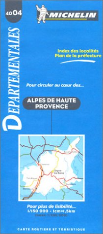 City Travel Guides Discounted  Books : Michelin France Alpes-de-Haute-Provence #4004