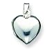 Sterling Silver Plain Domed Heart Locket