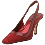 AK Anne Klein Women's Rue,Dk Red Suede,5.5 M