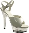 White Platform Costume Shoes (Size:Large 9-10)