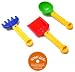 Search : Award Winner! Toy Sand Box, Beach, Gardening Tool Set Incl. Shovel, Rake and Sand Scoop.