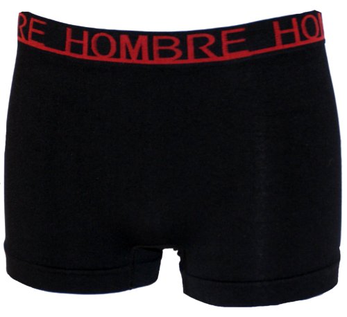 4 er Pack Herrenboxer-Retroshorts von Hombre, Microfaser mit 8% Elasthan, Serie 2