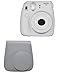Fujifilm Instax Mini 9 Instant Camera with Instax Groovy Camera Case (Smokey White)