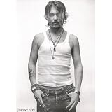 Johnny Depp - portrait, Wall Poster, 23x34