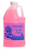 Caribbean Gem Banana & Coconut Oil Jewelry Cleaner 1/2 Gallon, Safe for All Jewelry, DVDs and Blue Ray Disc.