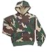 Kids Pullover Camo Sweatshirt with Hood, Medium