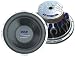 Pyle PLWB128 12-Inch 1000W Blue Wave Flame Series Chrome Subwoofers